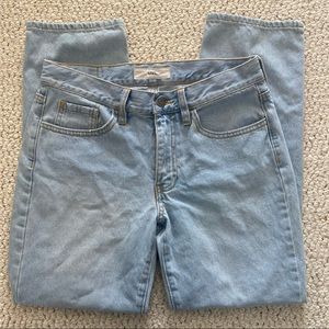 Vans light wash jeans